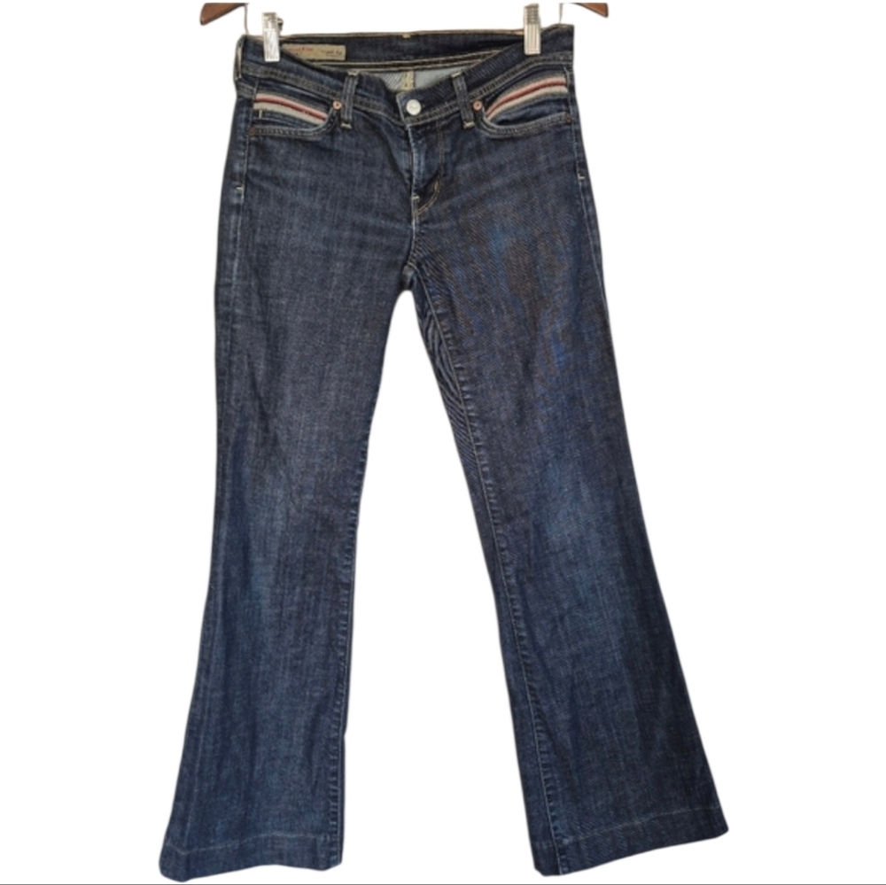 Citizens Of Humanity Vintage Cape Cod Wide Leg Stretch Jeans Size 27